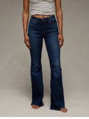 American Eagle Super High Rise Flare Jeans